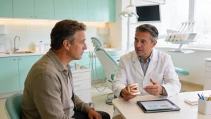 Beratung zu Zahnersatz für Angstpatienten in der Zahnarztpraxis Martin Espey in Bochum-Wattenscheid